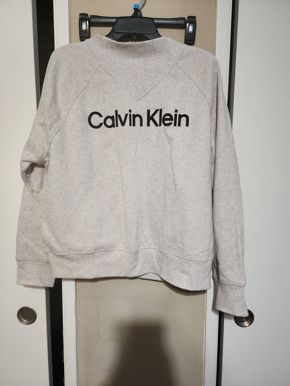 Calvin Klein Light Gray Logo Sweatshirt
